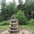stavba 2.slavnostn�ho ohn�